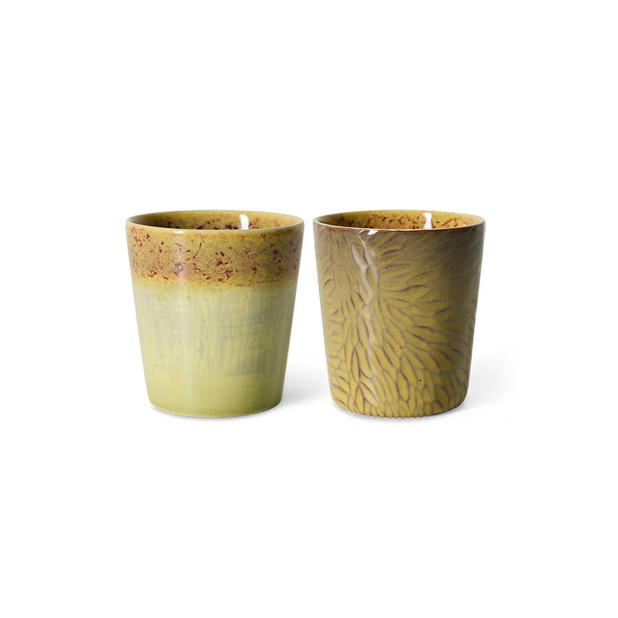 Van Gogh kaffekopper, 2 stk - sunflowers